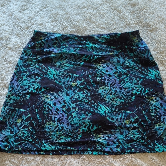 Tribal Pull On Skort - Black*